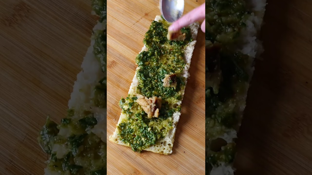 Roasted veggie & burrata sandwich