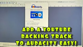 How to Easily Record a Backing Track from YouTube into AUDACITY ! screenshot 3