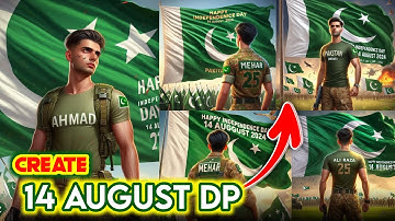 Viral 14 August 2024 Dpz 3D Images |Happy Independence Day Ai Photo Editing |