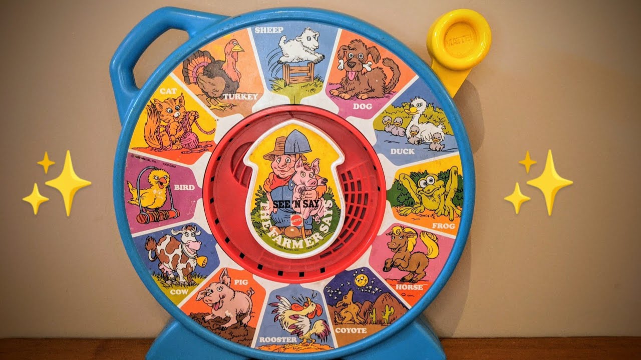 ASMR 1989 See N Say toy ✨ ALL the nostalgic animal sounds! (No