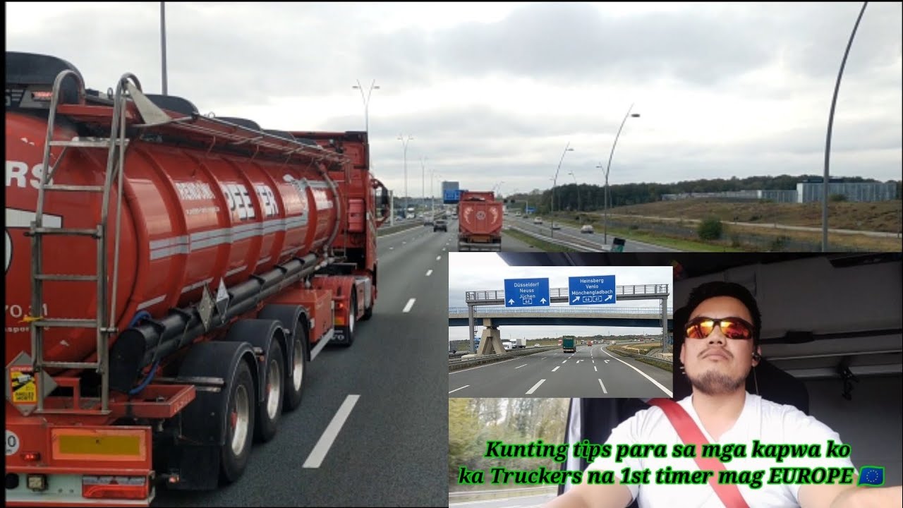 KUNTING TIPS PARA SA MGA KAPWA KO TRUCK DRIVER'S NA 1st TIME MAG DRIVE D2 SA EUROPE 🇪🇺