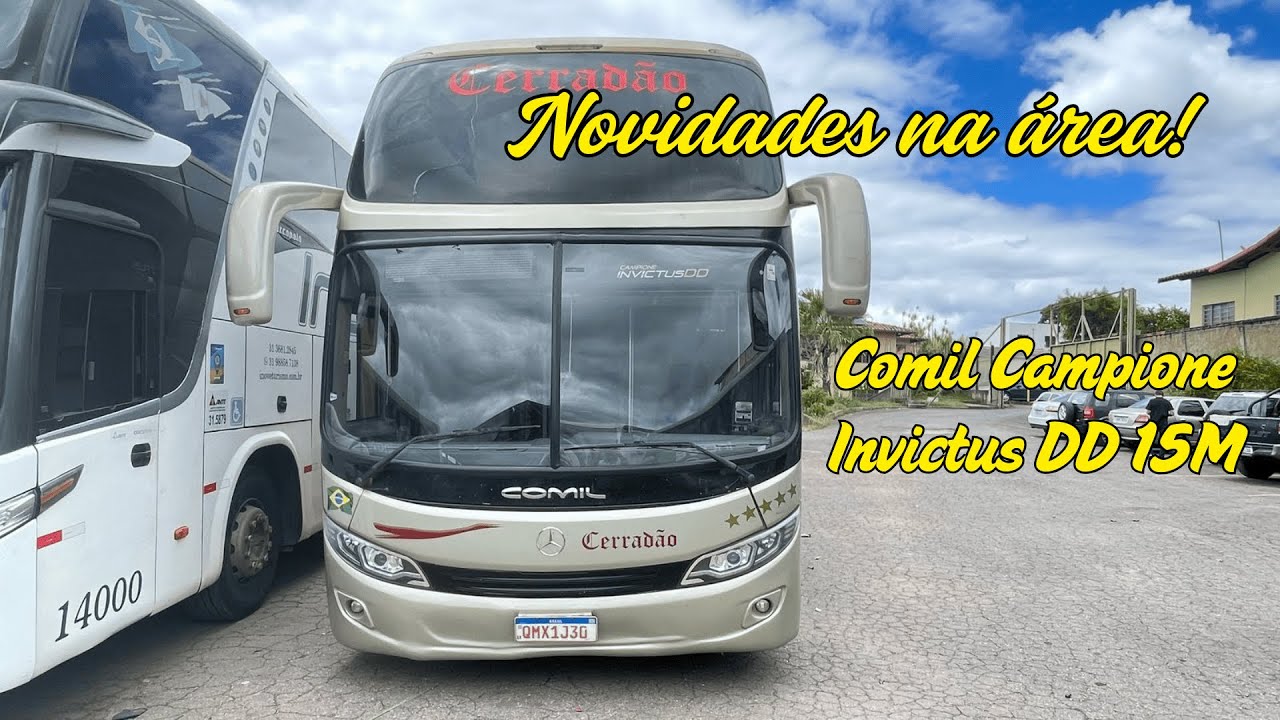 🚍 Novidade na Inove Transportes! Comil Campione Invictus DD 15m | Mercedes-Benz O-500 RSDD