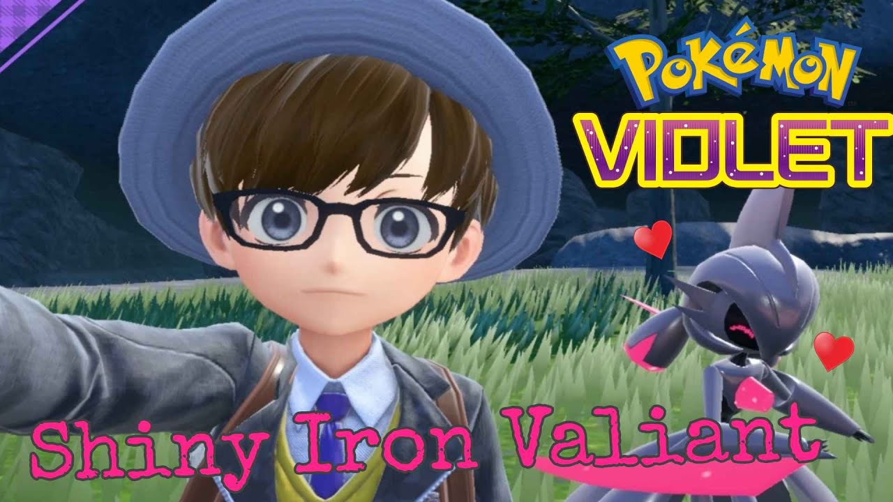 Shiny Iron Valiant after about an hour Pokemon Violet YouTube