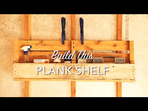 Build This DIY Pallet Shelf - YouTube