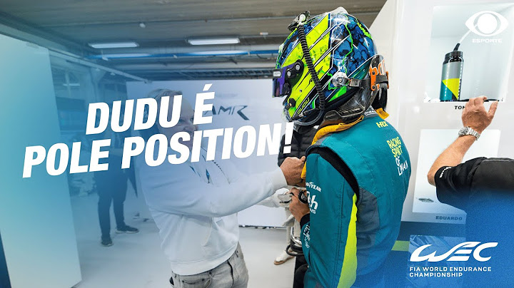 Dudu Barrichello faz a melhor volta e conquista a pole position para as 6 Horas de São Paulo