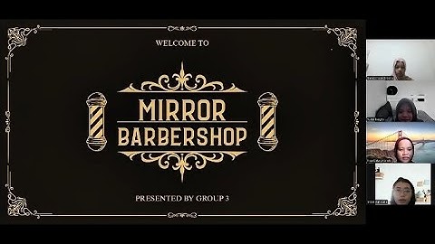 Accounting Information Requirements in Mirror Barbershop by GROUP 3 || Accounting Theory