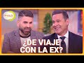 Jomari pone nervioso a Alan al preguntarle si iría de viaje con su esposa y ex | Despierta América