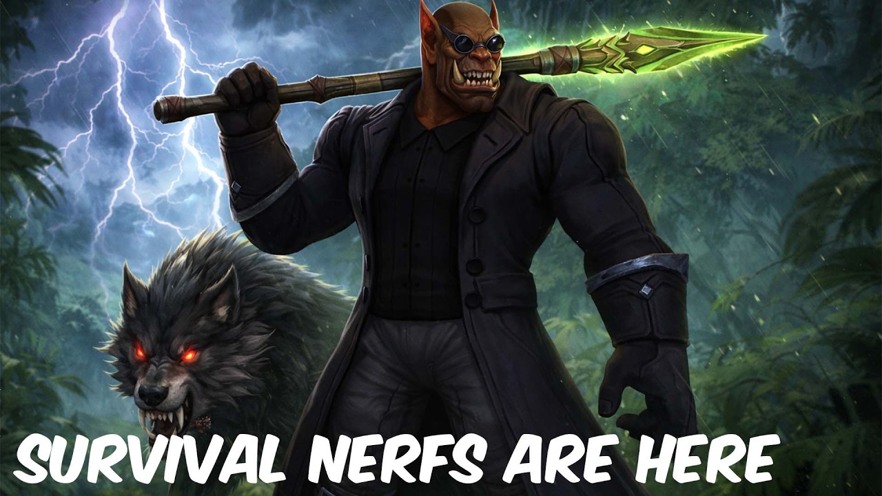 SURVIVAL HUNTER NERFS ARE HERE! - Survival hunter pvp midnight