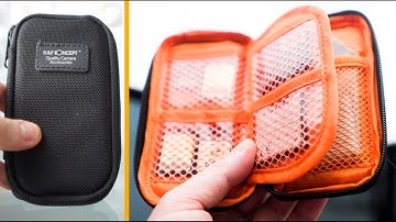 My new memory card case | K&F Concept slim padded SD/CF pouch