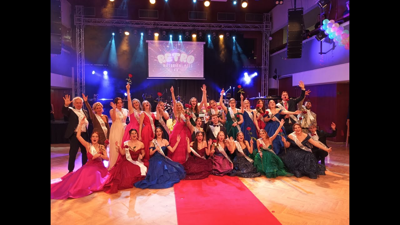 Volná zábava - Maturitní ples 4A. Masarykovi obchodní a zemědělské akademie Rakovník