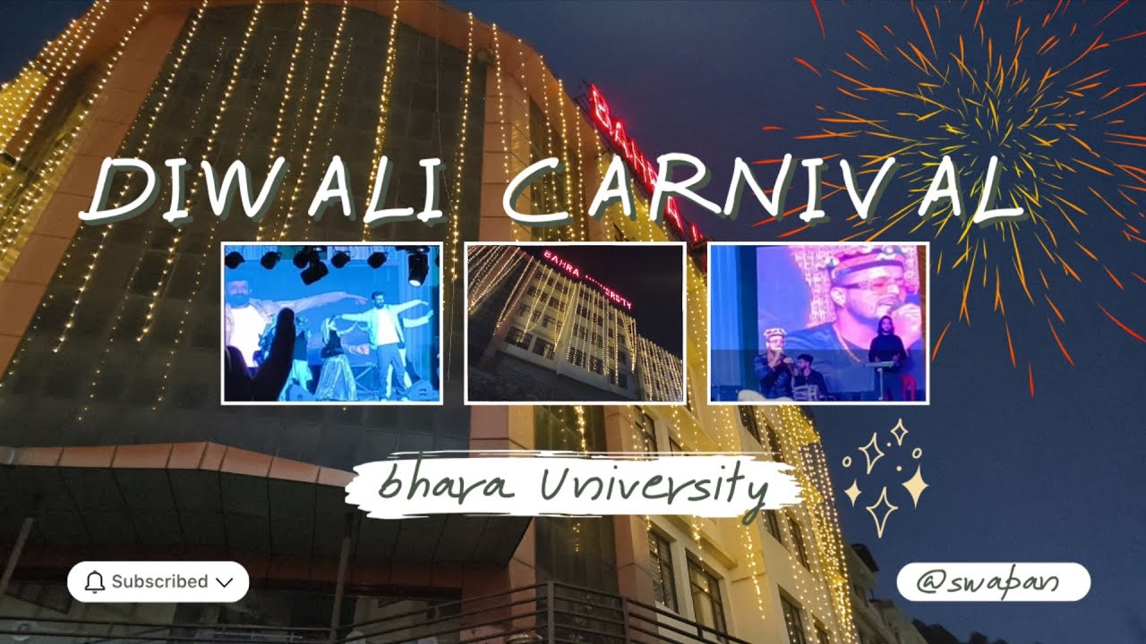 Diwali Carnival at BU | Arun Justa & Honey Negi Live 🎆🎤