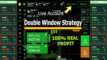 VfxAlert Double Window Strategy For All Binary Brokers | 100% Real Profit Everyday