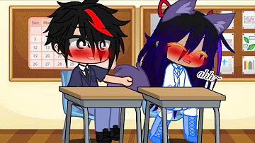 Aaron grabs Aphmau's tail | PDH | New fandom again | My au | !Not Gacha Heat! | Aarmau