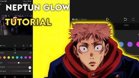 Capcut School #2 | Neptun Glow tutorial