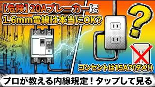 Can You Use 1.6mm Wire with a 20A Breaker? A Pro Explains the 15A Outlet Precautions!