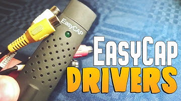 EasyCap USB TV 007(usbtv007) - Driver installation for Windows 10