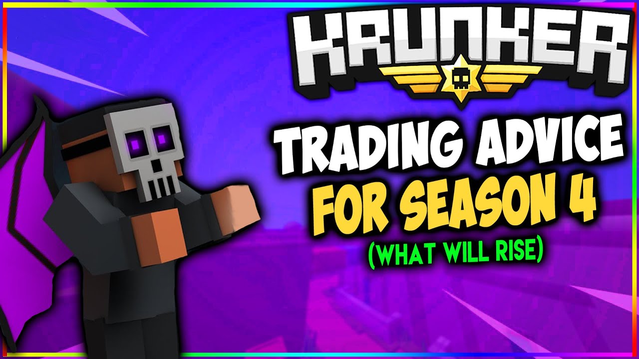 KRUNKER.IO - TRADING ADVICE FOR SEASON 4! (5,000KR GIVEAWAY)