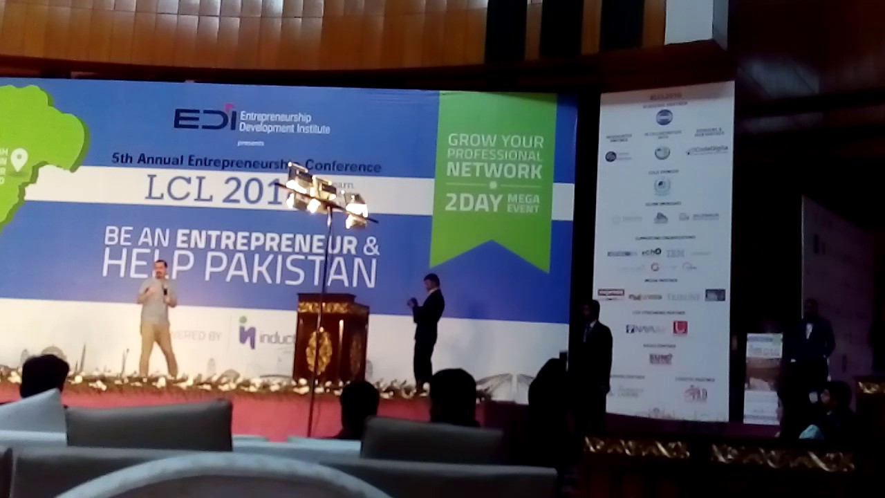 Zaydan khan in LCL Conference Islamabad 2016