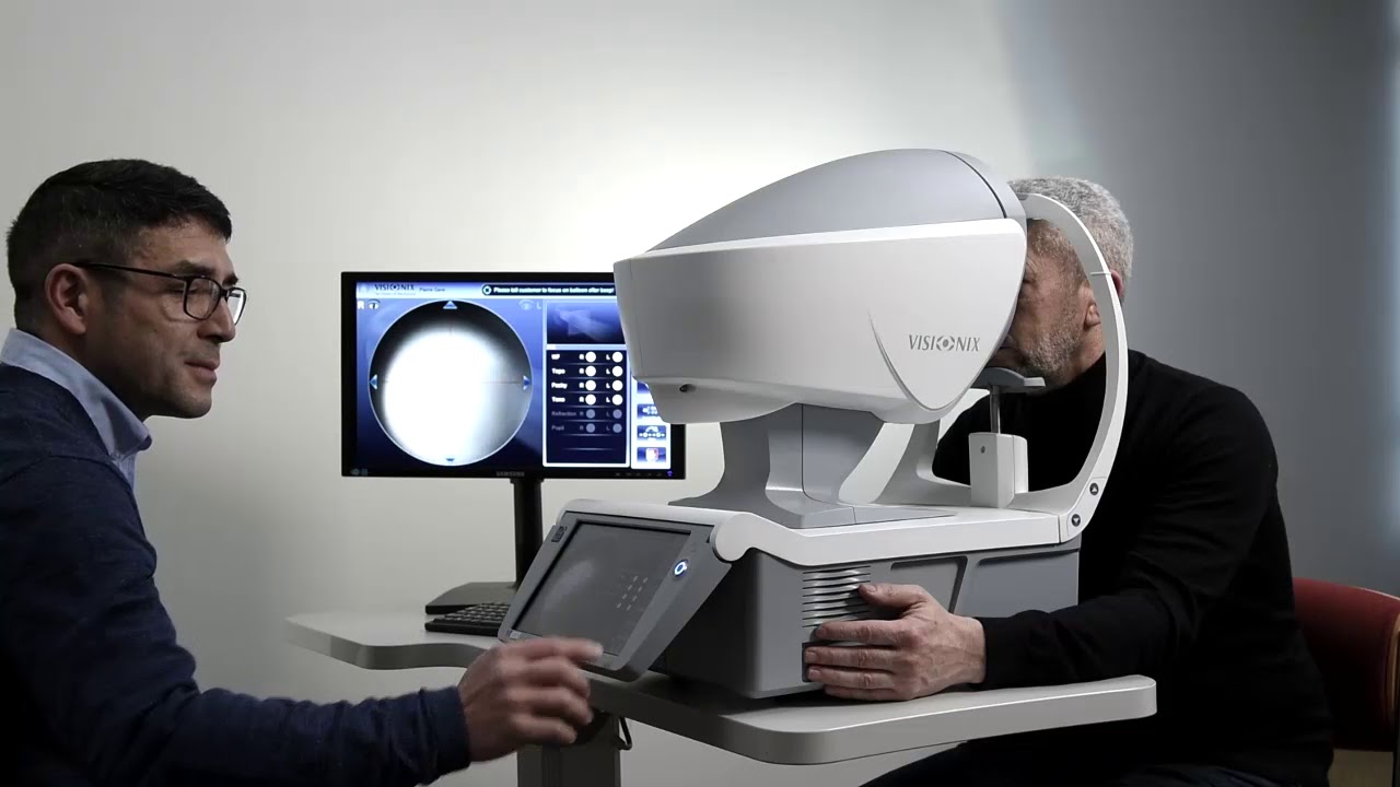 Visionix VX-130+ Wavefront Anterior Segment Analyzer - YouTube
