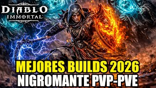 NIGROMANTE 2026 PVE y PVP en Diablo Immortal