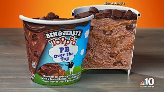 7 New 'Topped' Ben \& Jerry's Flavors | NBC10 Philadelphia