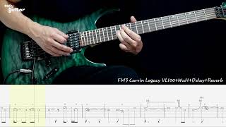 Video thumbnail of "Steve Vai - For The Love of God Guitar Lesson With Tab Part.1(Slow Tempo)"