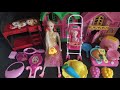 Arrangement of barbie doll houses asmr relaxing hzf asmr
