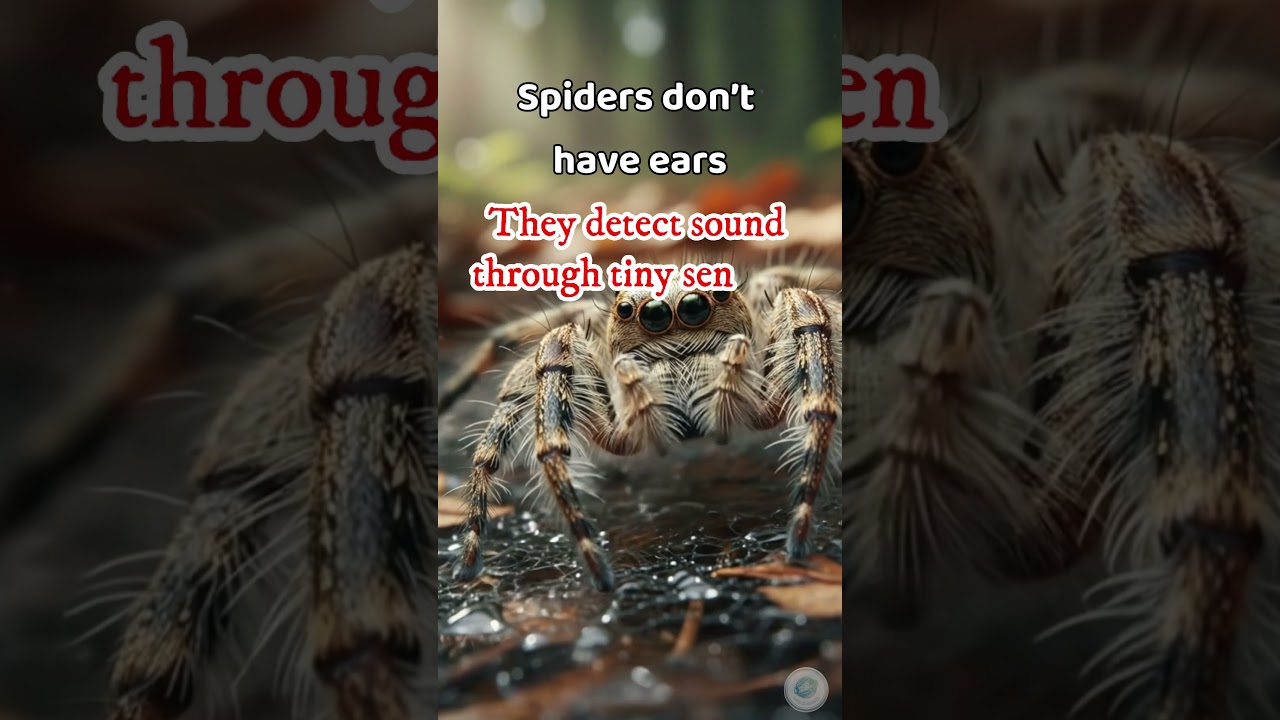 Spiders hear with Ear | The Info Channel 