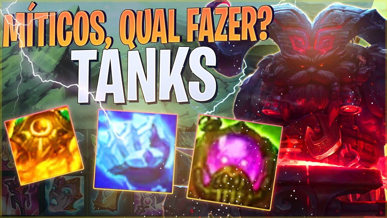 EXPLICANDO OS NOVOS ITENS DO LOL *TANKS* S11 Pré Temporada YouTube