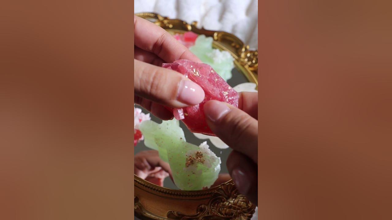 4-Ingredient Edible Gemstones (Kohakutou Crystal Gummy Candies), OCHIKERON