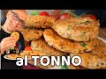 BURGER di TONNO e RISO senza Friggere SENZA FORNO