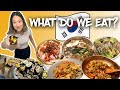 WHAT WE ATE IN A WEEK | HEALTHY EATING VLOG ***KOREAN CUISINE?!***