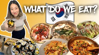 WHAT WE ATE IN A WEEK | HEALTHY EATING VLOG ***KOREAN CUISINE***
