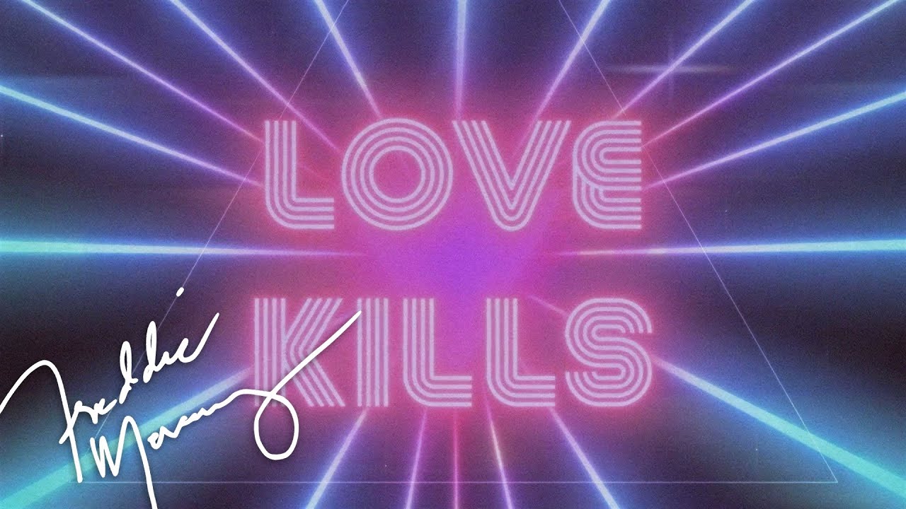 New Freddie Mercury - Love Kills (Official Lyric Video)