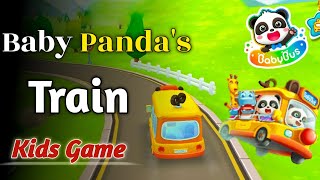 Baby Panda's Train - Build a small train, transport goods and passengers | BabyBus Games For Kids