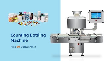 Visual Counting Bottling Machine, Tablet Capsule Bottle Filling Machine