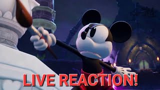 Epic Mickey Rebrushed  Nintendo Direct LIVE REACTION!