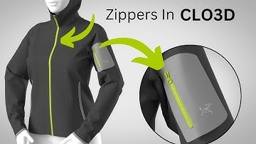 How To Add Zippers in Clo3D