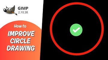 How to Improve Circle Drawing in GIMP.