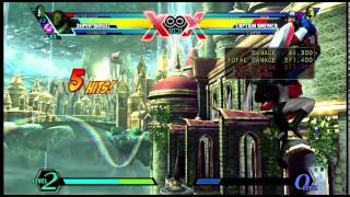UMVC3- Super-Skrull Extensive Combos, feat.DarkHole, HiddenMissiles