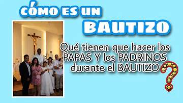 ¿Qué hace un padrino en un bautizo?