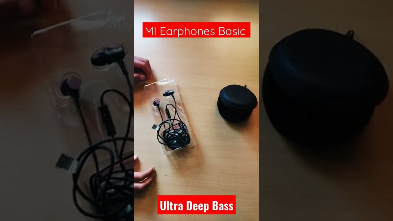 MI Earphones Basic With Mic Unboxing 
