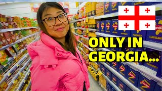 Grocery Shopping in Georgia!  Supermarket Tour in Tbilisi, Georgia