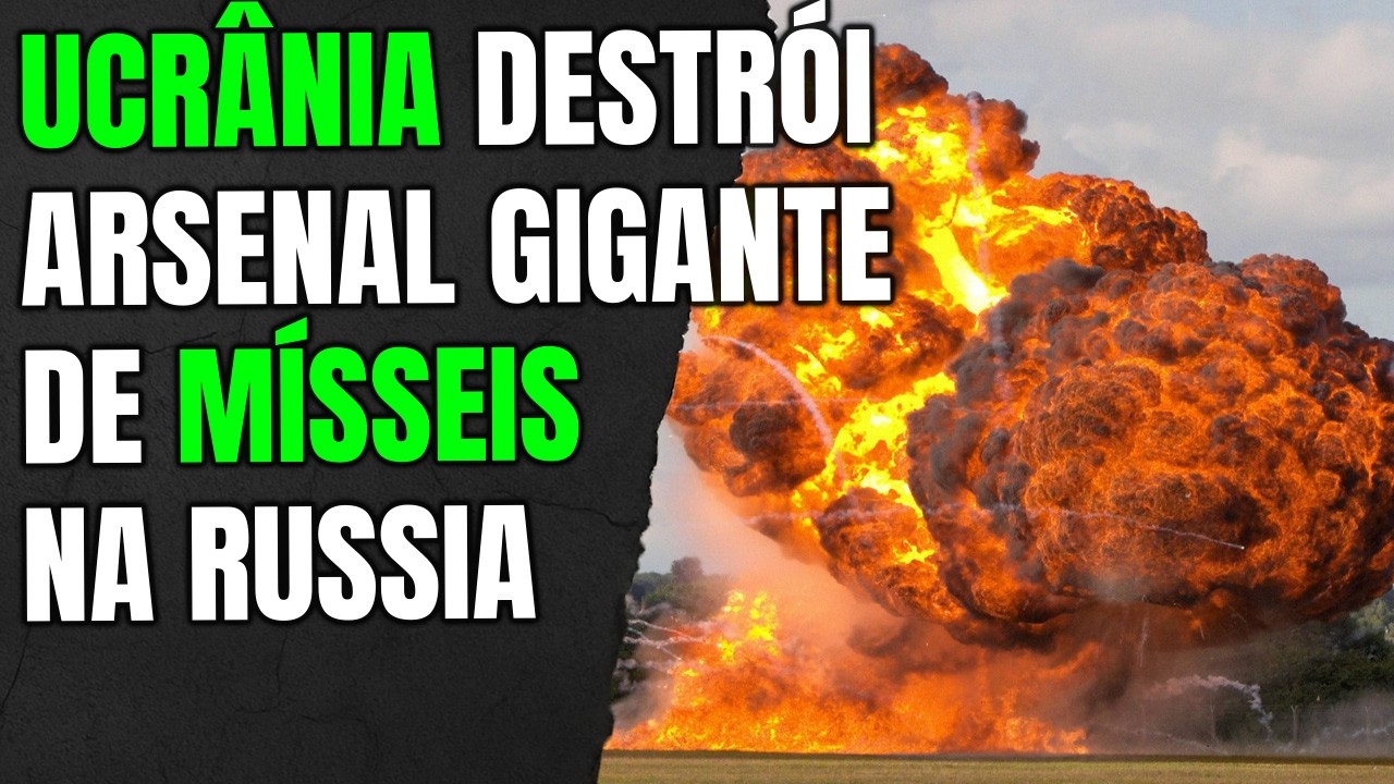 Ucrânia atinge o maior depósito de mísseis dos russos durante ofensiva fatal em Volgogrado na Russia