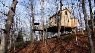 Behind the Build: Kentucky Climber's Cottage | Treehouse Masters