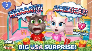Talking Tom's BIG USA Surprise! (Secret Level Unlocked screenshot 5
