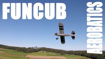 MULTIPLEX FUNCUB CUSTOM CLIPPED WING  | AEROBATIC HANG TIME