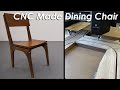 "Handmade" Modern Dining Chair (Made with CNC)