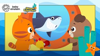 Counting with a Great White Shark + more Songs  | Ocean Explorers | Kids Cartoon Show