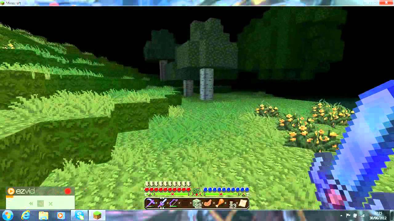 Minecraft-Ezvid test